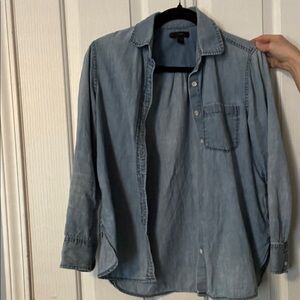 J. Crew Blue Button Down Shirt